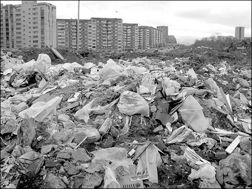 Ukrainā palielinās neatļautu izgāztuvju skaits